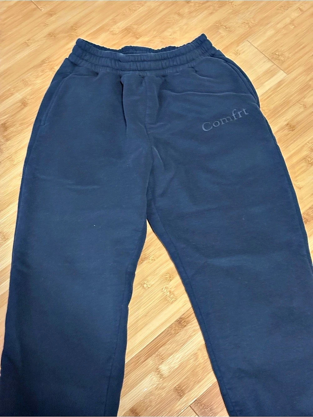 Comfrt Signature Sweatpants Blue Jogger Pants Medium